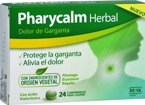 Pharycalm Herbal, 24 Comprimidos . CN189919