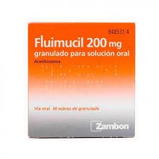 Fluimucil 200mg 30 sobres granulados. CN848531