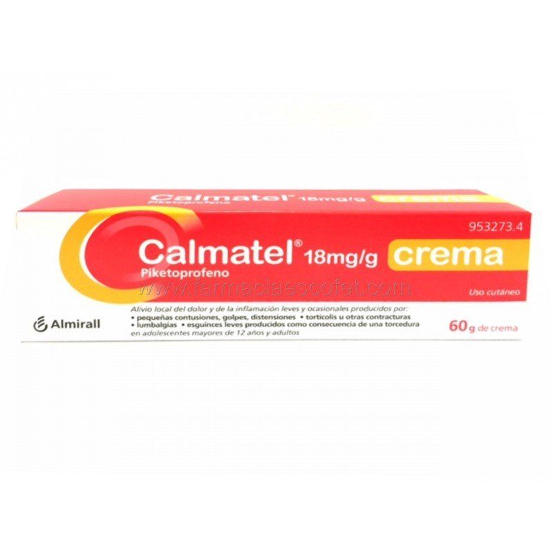 Calmatel 18 mg/gr crema 60 gr