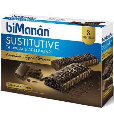 bimanan barritas de chocolate intenso 8 unidades 1429537045