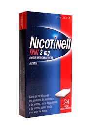 Nicotinell fruit 2 mg 24 chicles