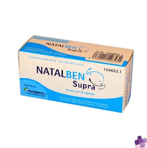 Natalben Supra 30 Cápsulas.