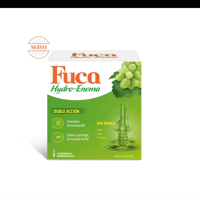 fuca hydro enema 6 viales de 10 gr