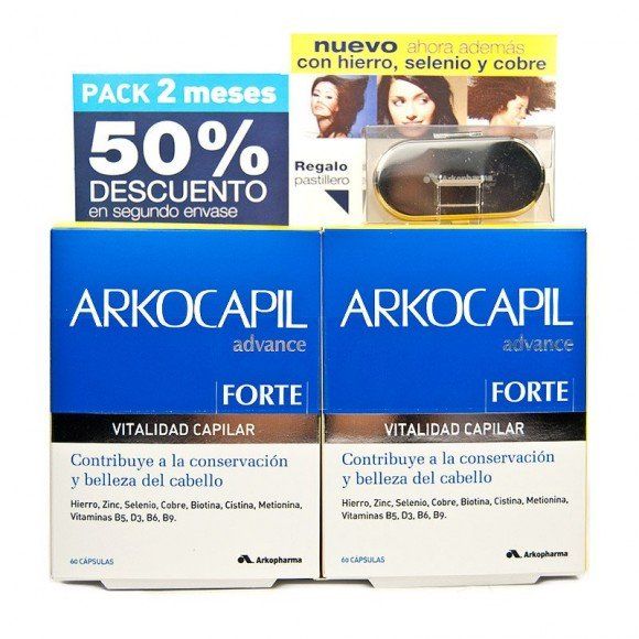 arkocapil advance forte diplo 2x60 capsulas arkopharma 165073 1 1