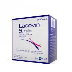 Lacovin 50mg solucion cutanea 4 frascos