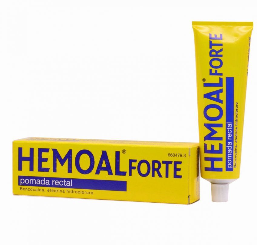 hemoal forte pomada rectal 1 tubo 50 g 660479 8470006604793 ps
