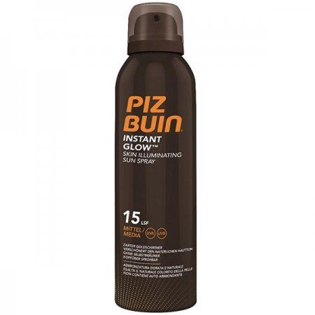 piz buin instant glow spray iluminador spf 15 150ml