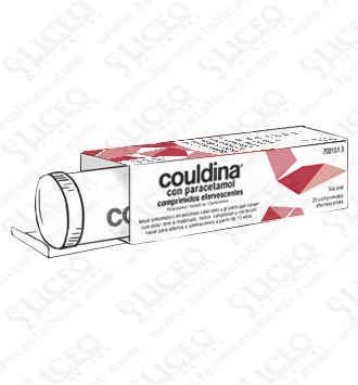 Couldina con Paracetamol 20 comprimidos efervescentes. CN702151