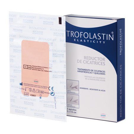 TROFOLASTIN ELASTICITY REDUCTOR CICATRICES 5X7.5CM 5 APOSITOS. CN379354