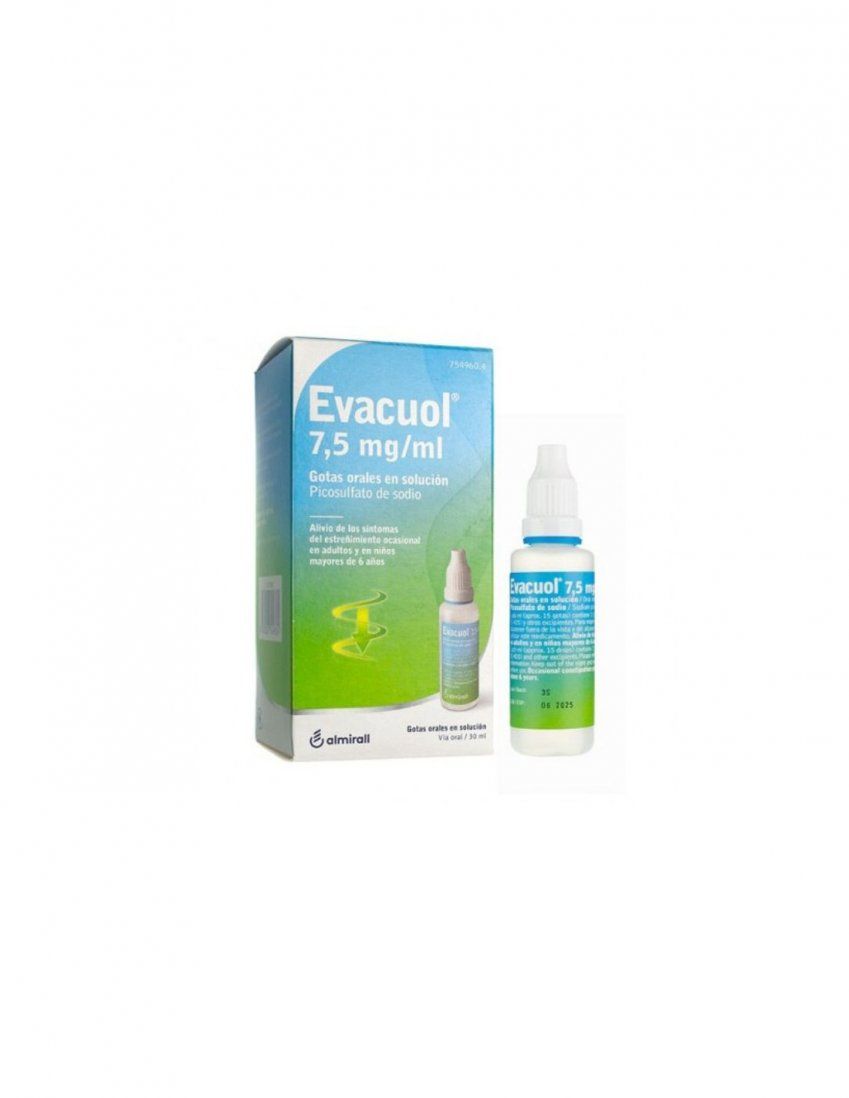evacuol 75 mgml gotas orales en solucion 1 frasco 30 ml