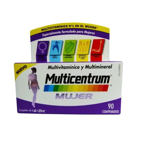 multicentrum mujer 90 comprimidos 1430728469