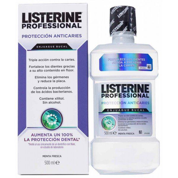 listerine professional proteccion anticaries 500 ml