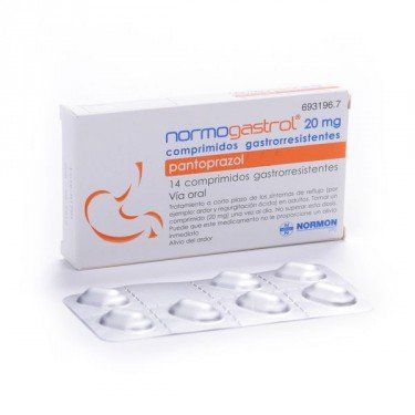 Normogastrol 20 mg 14 comprimidos. CN693196