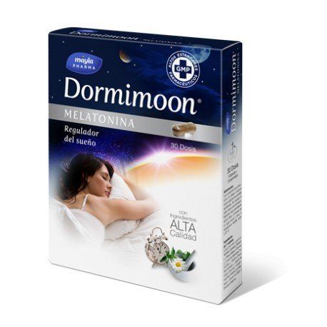 dormimoon melatonina 30 capsulas