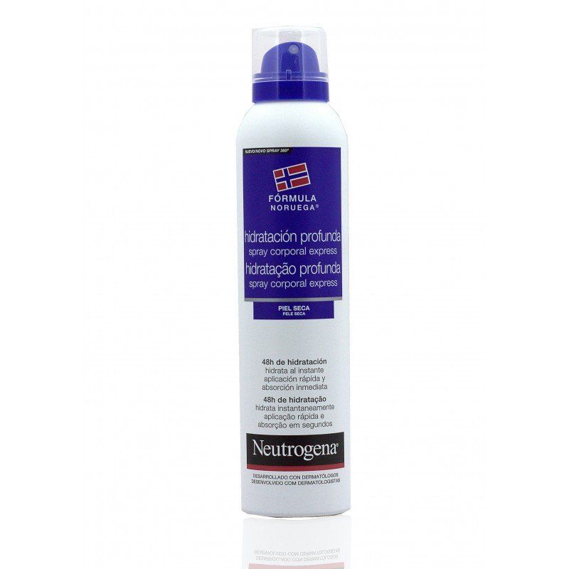 neutrogena hidratacion profunda spray corporal express 200 ml