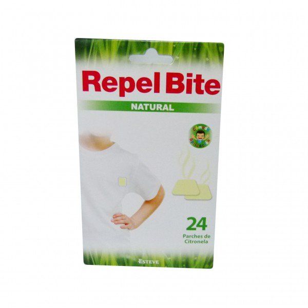 repel bite natural 24 parches