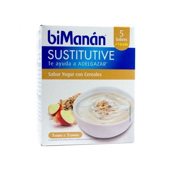 bimanan sustitutive crema yogur creales 5 1 unidades