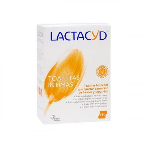Lactacyd Toallitas Higiene Íntima+Portatoallitas de Regalo.
