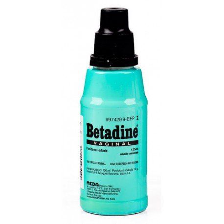 betadine vaginal solucion 125 ml