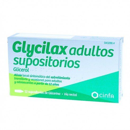 glycilax 12 supos glicerina