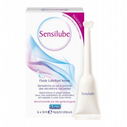 DUREX Sensilube fluide lubrifiant intime 6x5ml 22977 101 1431433464