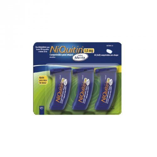 niquitin 15 mg 60 comprimidos para chupar menta