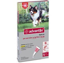 advantix per cani medi 10 25 kg 4 pipette 1173