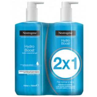 neutrogena hydro boost locion corporal hidratant gel 750 ml 2X1