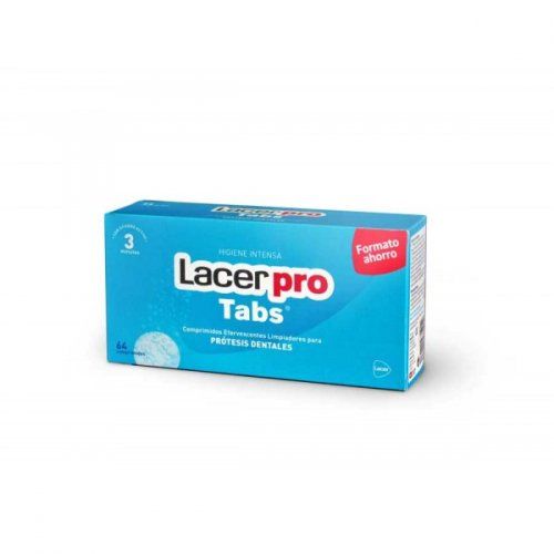 lacer protabs comp limpieza protesis dental 64 c
