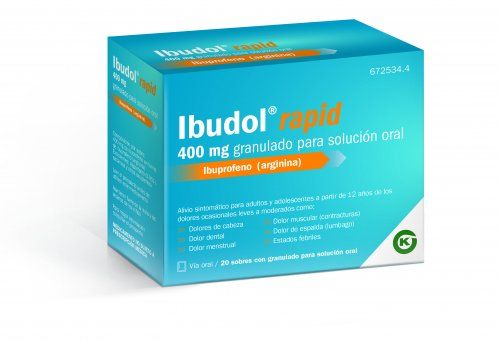 ibudol rapid 400 mg granulado para solucion oral 20 sobres 0 1